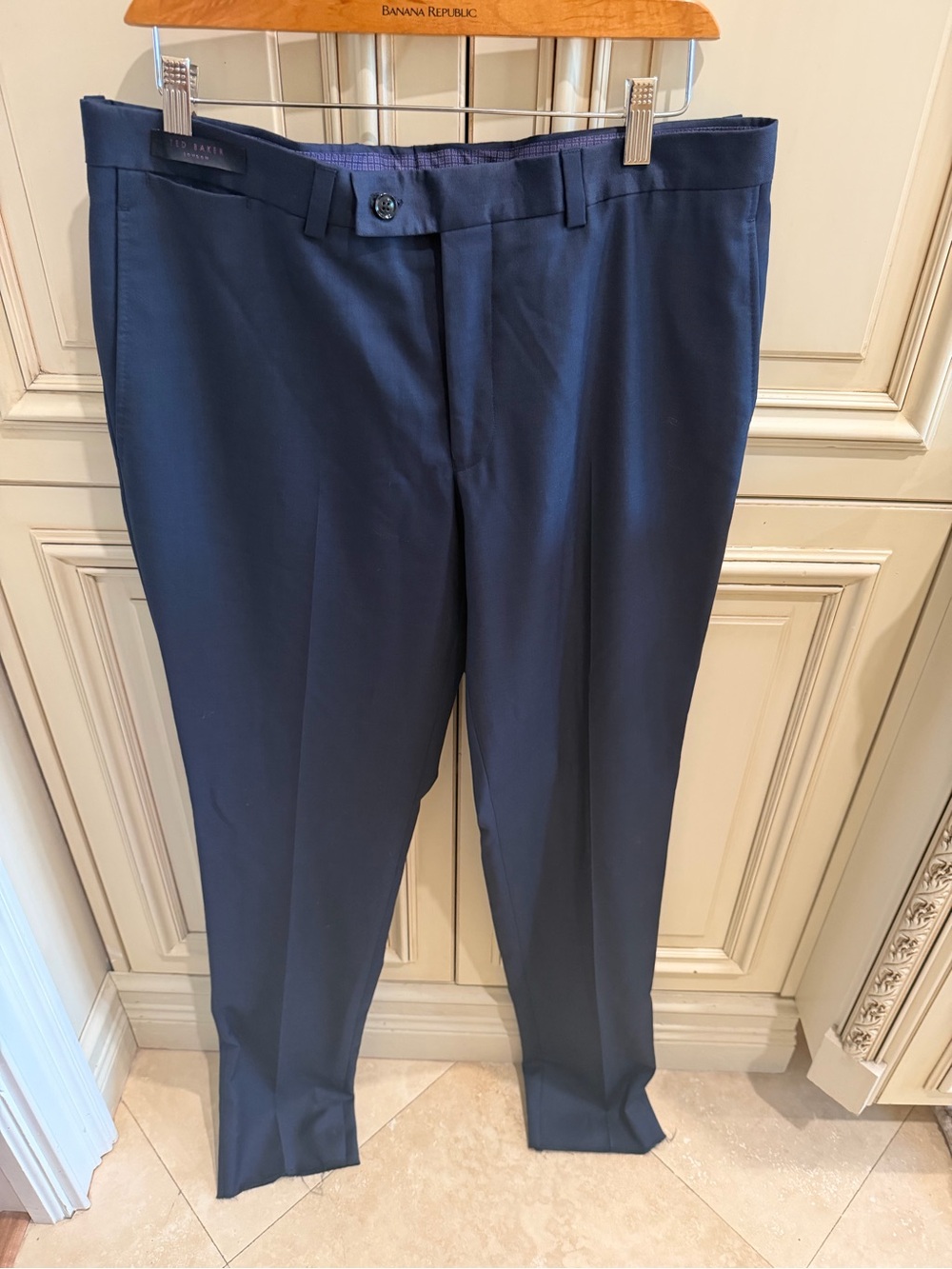 Ted Baker Men's Navy Dress Pants